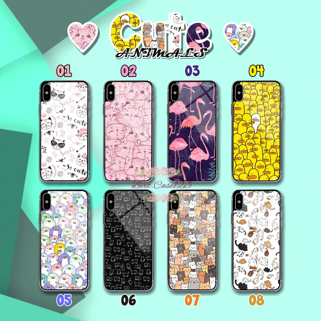 Hardcase 2D glossy ANIMALS REALME 1 3 3i 3 LITE 5 5i 5s 6 X pro BC2065