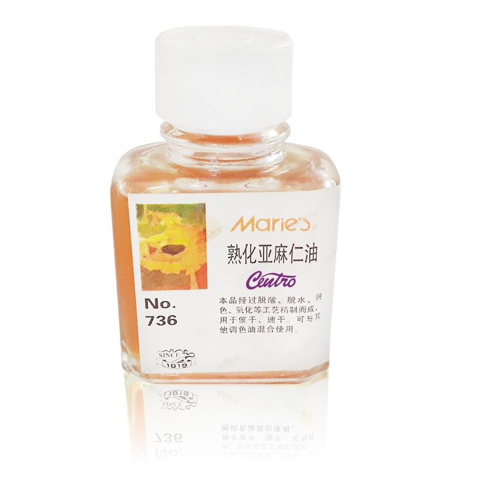 

Bisa COD Maries Drying Linseed Oil 75ml No 736 Minyak Lukis Medium Cat Minyak