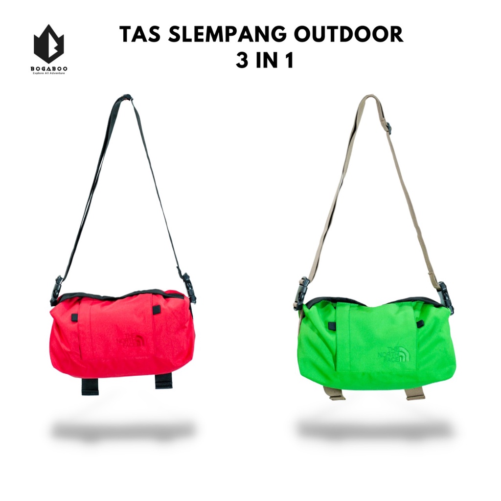 Tas Slempang Outdoor 3 in 1 - Sling BAG TNF