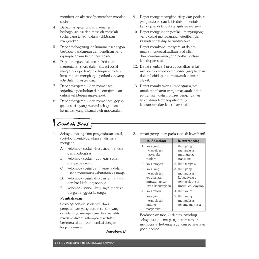 Soal Akm Sosiologi Sma Studi Indonesia
