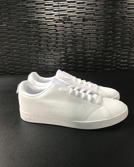 Sale !!! adidas neo advantage Cleans full-white original