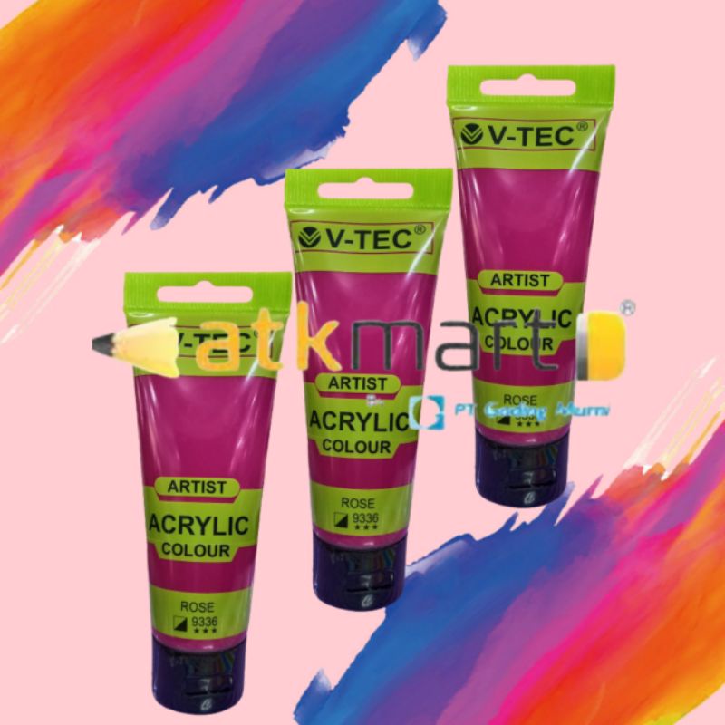 

V-TEC ACRYLIC COLOUR ROSE