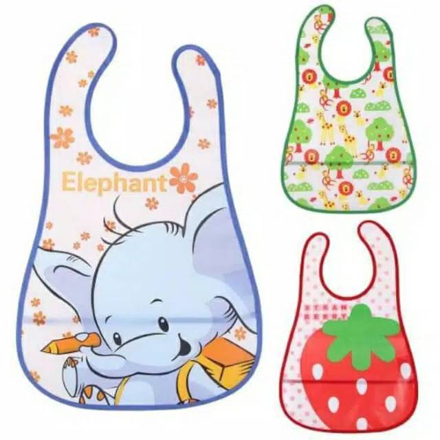 ( makassar )Celemek Bayi / Waterproof Anak / Bayi / Celemek Anti Air Anak