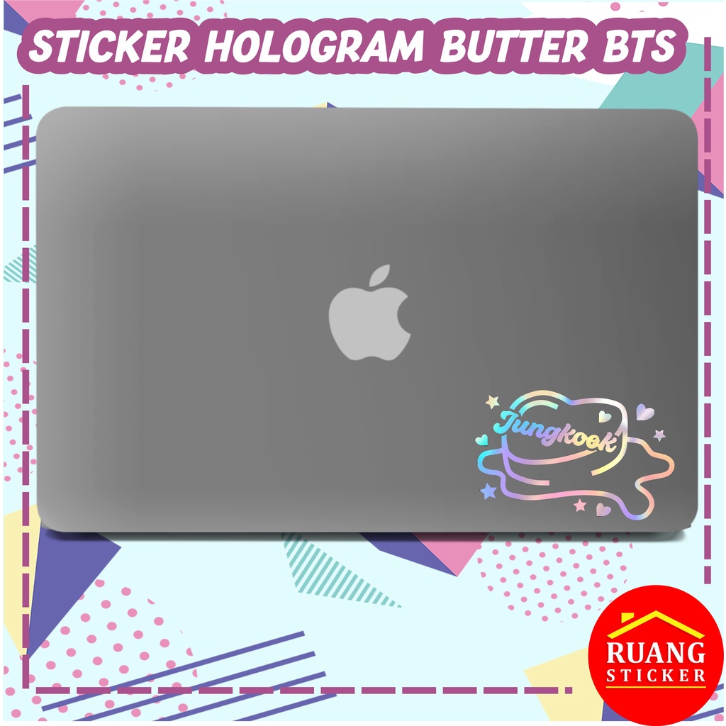 STIKER HOLOGRAM BTS BUTTER