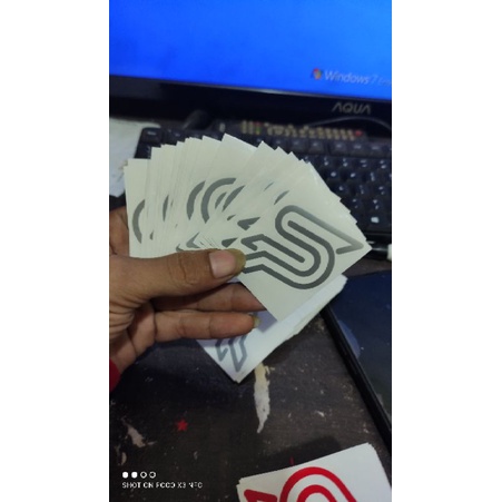 stiker Speed People stiker cutting motor mobil