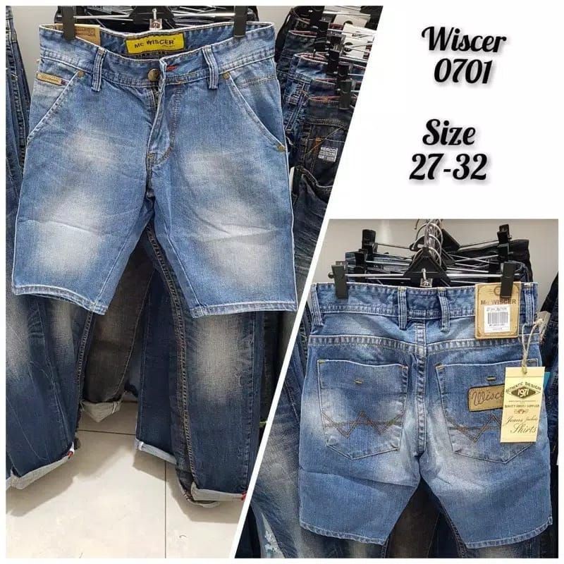 Celana Jeans Pendek Pria MC Wiscer