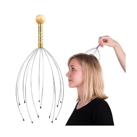 HOPE STORE - BISA COD - Alat Reflexsi Pijat Kepala BOKOMA Head Massager Hilangkan Stress Pusing Sakit Kepala