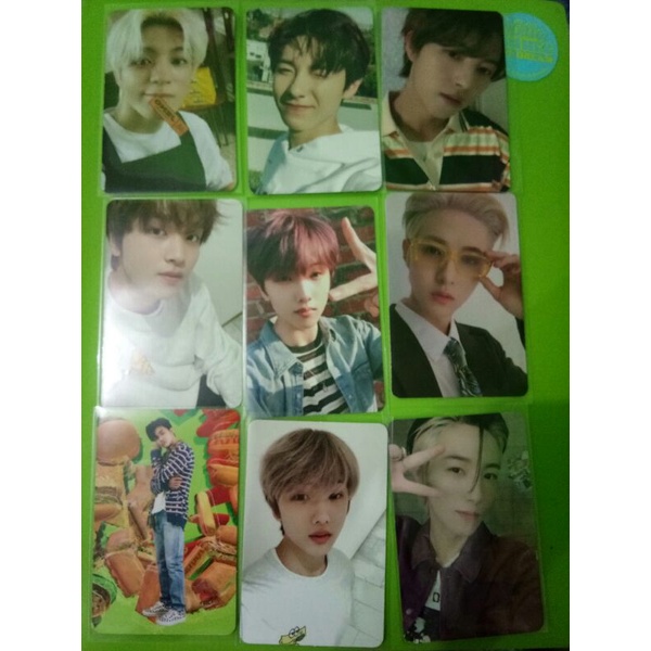 RENJUN JENO JAEMIN HAECHAN JISUNG PC PHOTOCARD ALBUM NCT DREAM HOT SAUCE HELLO FUTURE CASHBEE CHINA