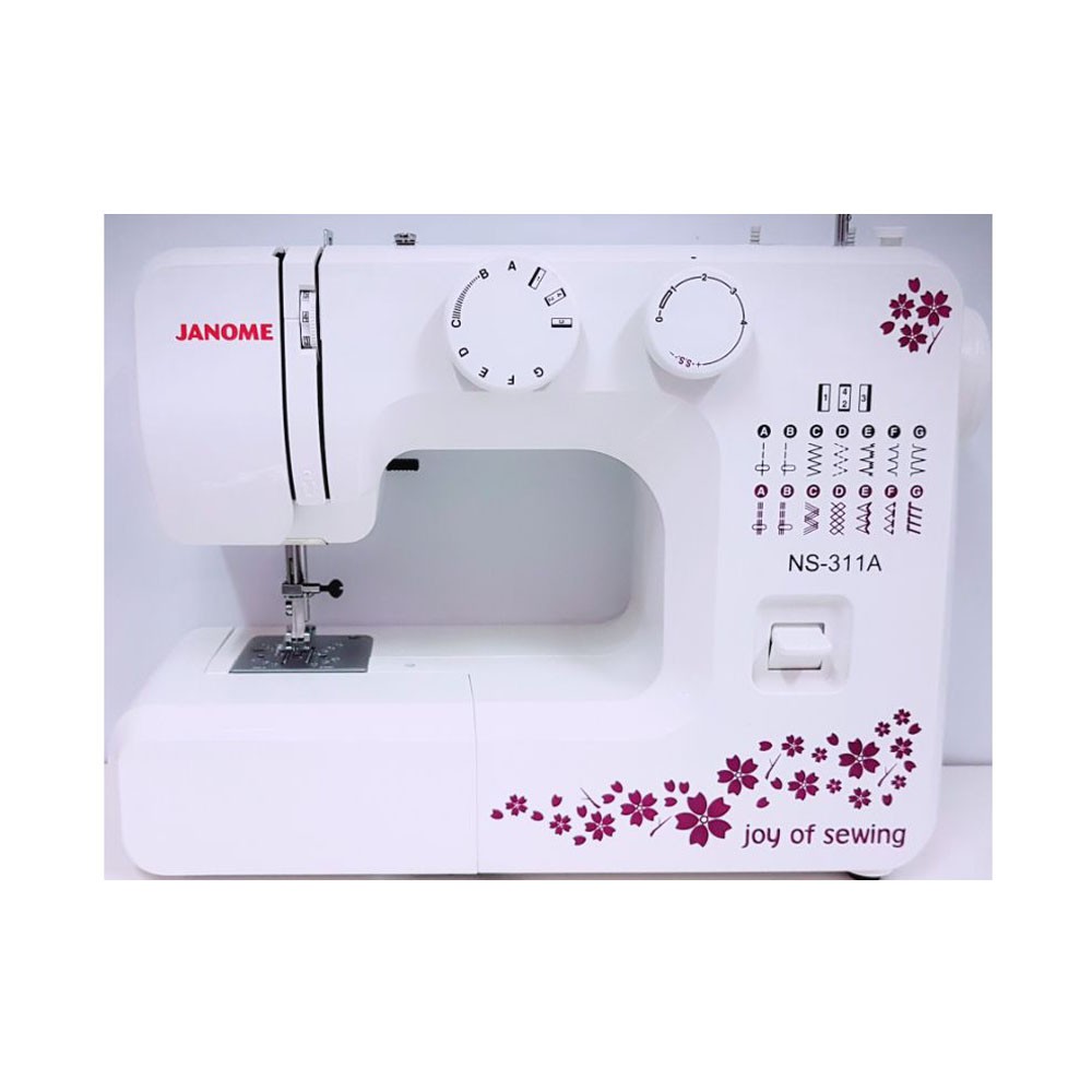 Janome Ns311A Mesin Jahit Portable - Putih