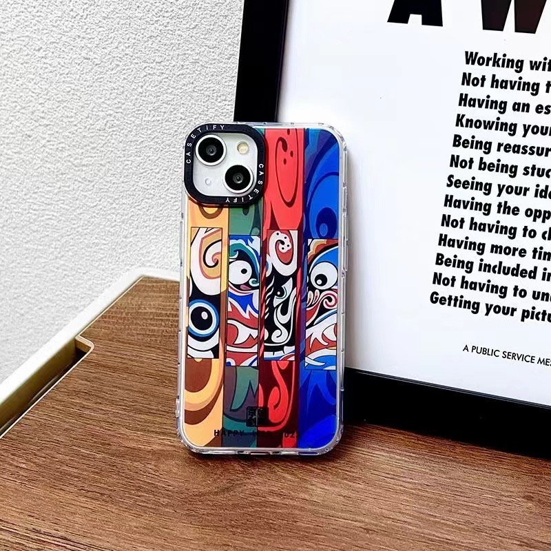 Case Desain Wajah Harimau Singa Untuk IPHONE 14 PRO MAX 13 12 11 PRO MAX X XR XS MAX