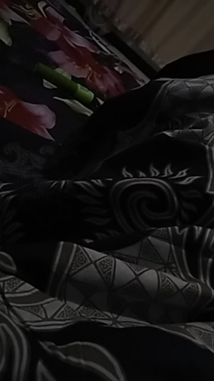 Batik Pria Senopati Biru Size M - Xxl Regular  Batik Solo Halus Asli Katun Primisima Full Furing