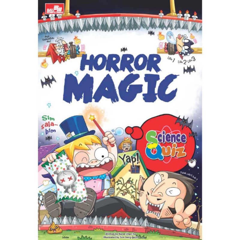 BUKU ANAK HORROR MAGIC SCIENCE QUIZ