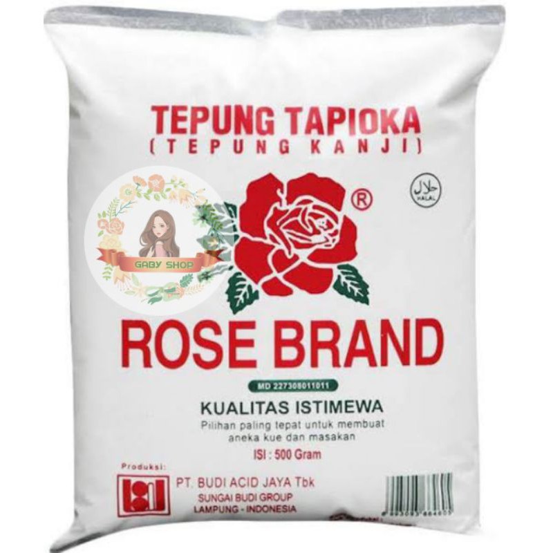 

TEPUNG TAPIOKA ROSE BRAND 250 GR/500 GR