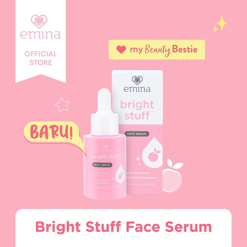 EMINA BRIGHT STUFF FACE SERUM 30ML