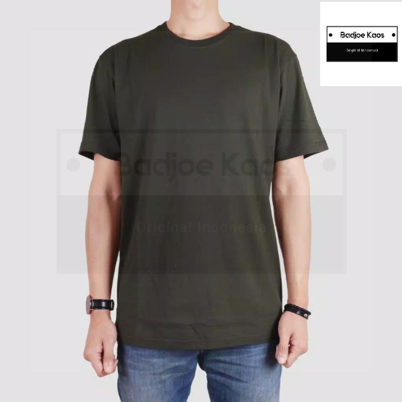 Kaos Polos Army 100% Cotton Combed 30s Baju Tentara Kaos Distro Grosir TERMURAH T-shirt Premium