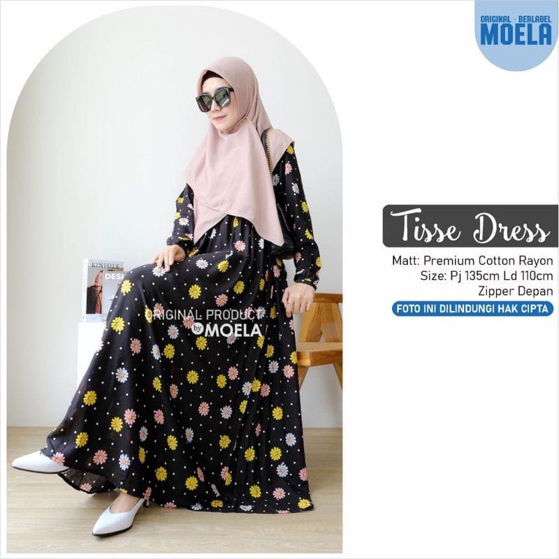 TISSE DRESS / GAMIS RAYON MOTIF/ GAMIS MOTIF PREMIUM / KEKINIAN