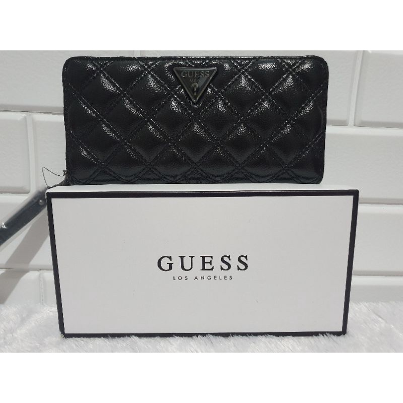 ORIGINAL DOMPET GUESS Cessily Zip Around Large