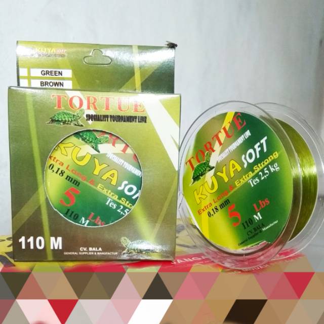 TALI KENUR SENAR PANCING CAP KUYA SOFT 110 M