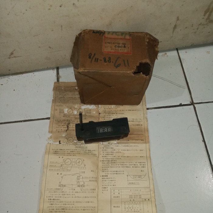 jam daihatsu charade 11 g11