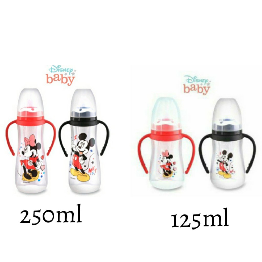 Lusty Bunny Disney Botol Susu Regular Round Bottle with Handle Mickey Minnie Bunny DMM1111/125ml DMM1121/250ml Disney Bunny