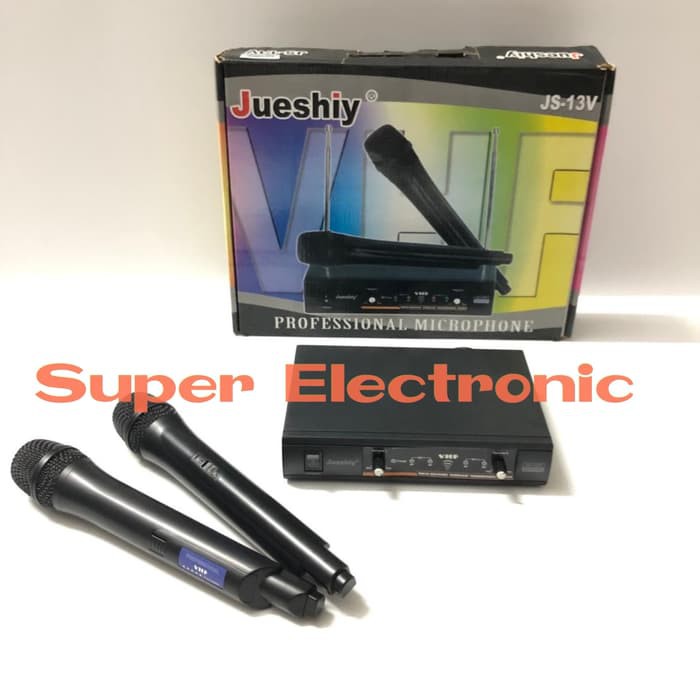 Mic Wireless JUESHIY JS 13V Dual Handle