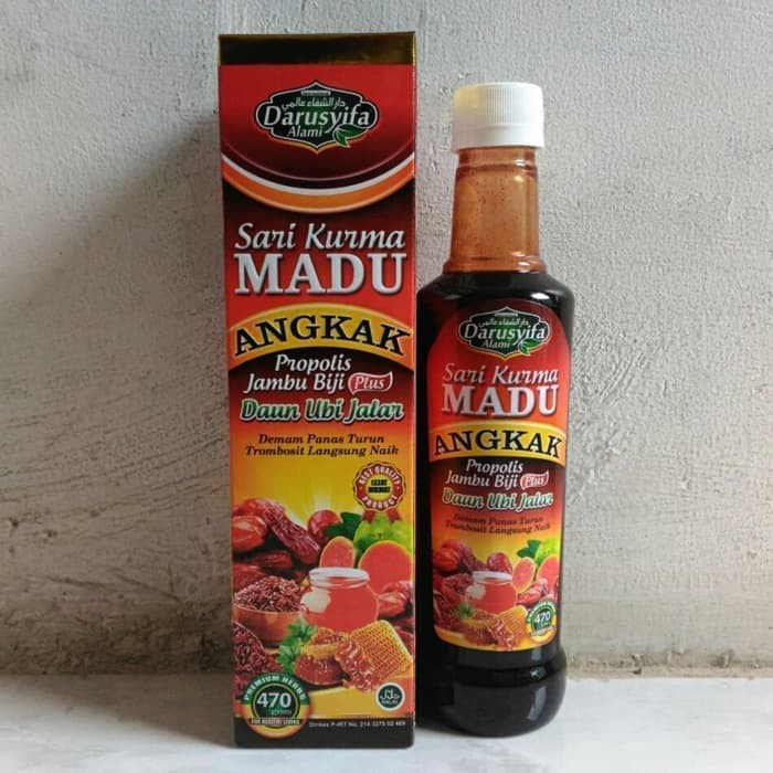 

Sari Kurma Angkak DARUSYIFA Alami 470 gr / Madu Peningkat Trombosit