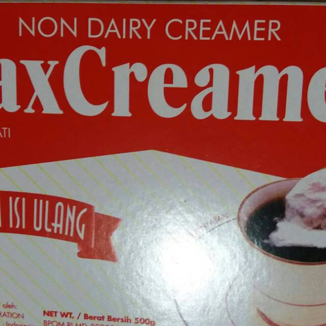 

Maxcreamer (REFILL 500 GRAM) UNTUK TEH/KOPI/PUDDING DLL