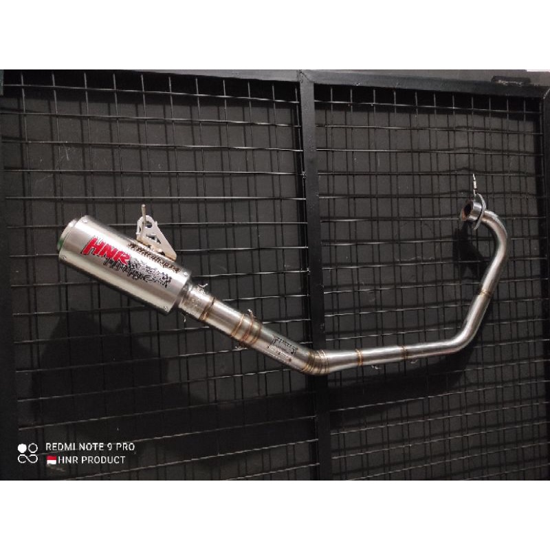 Knalpot Racing Yamaha Scorpio Z type Predator Short Original HNR Product