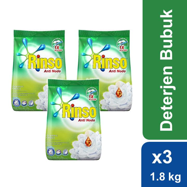 Rinso Deterjen Bubuk Anti Noda 1 8 Kg Multi Pack Shopee Rinso Deterjen Bubuk Anti Noda 1 8 Kg Multi Pack Shopee