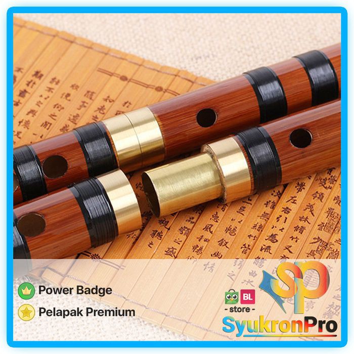 POPULER TERBAIK              SULING BAMBU DIZI CHINA FLUTE SERULING BAMBOO               Gratis
