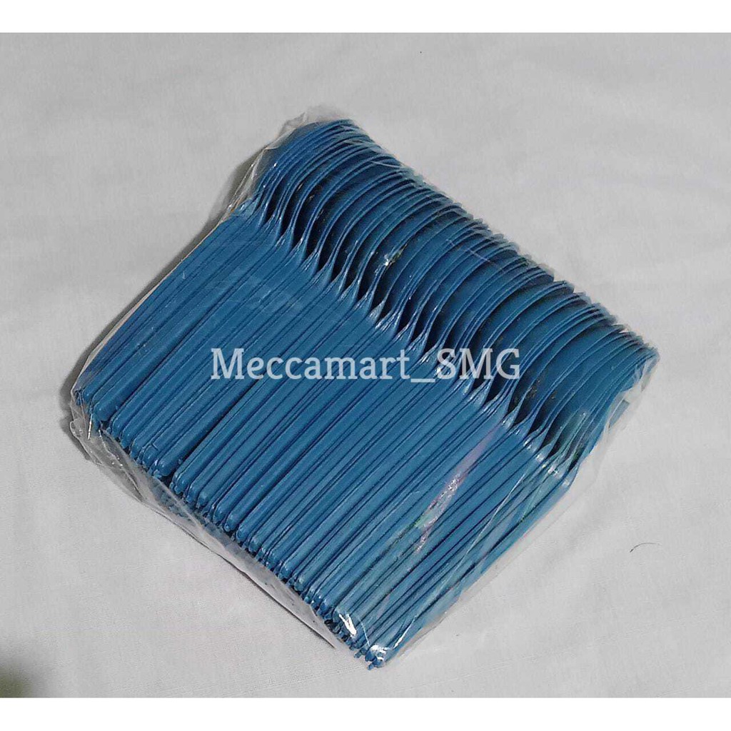 TERMURAH Sendok Pop Ice Warna 100 pcs/Sendok Warna/Sendok Plastik/Sendok Warna Plastik