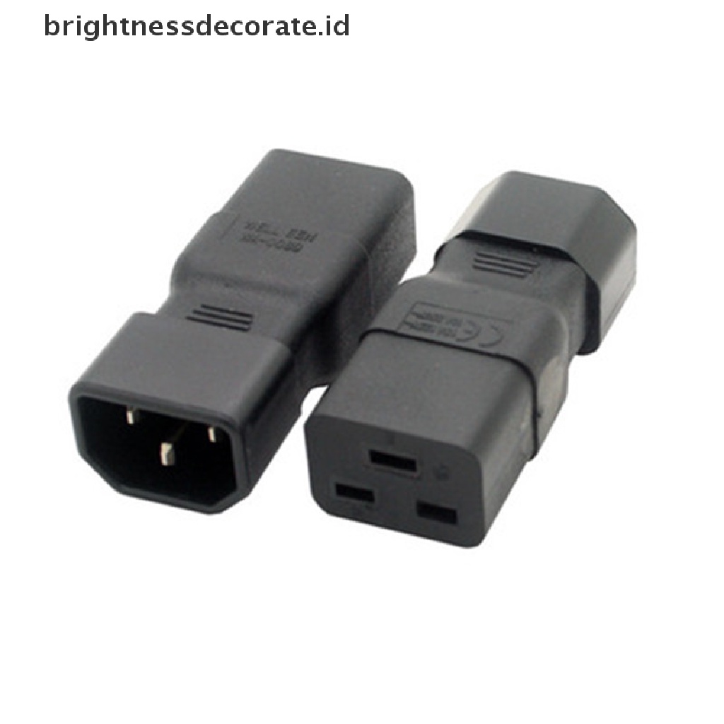 (Birth) Iec320 Konektor Power Adapter Male C19 Ke Female