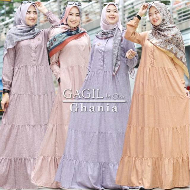 Dress ghania original gagil fashion by ova