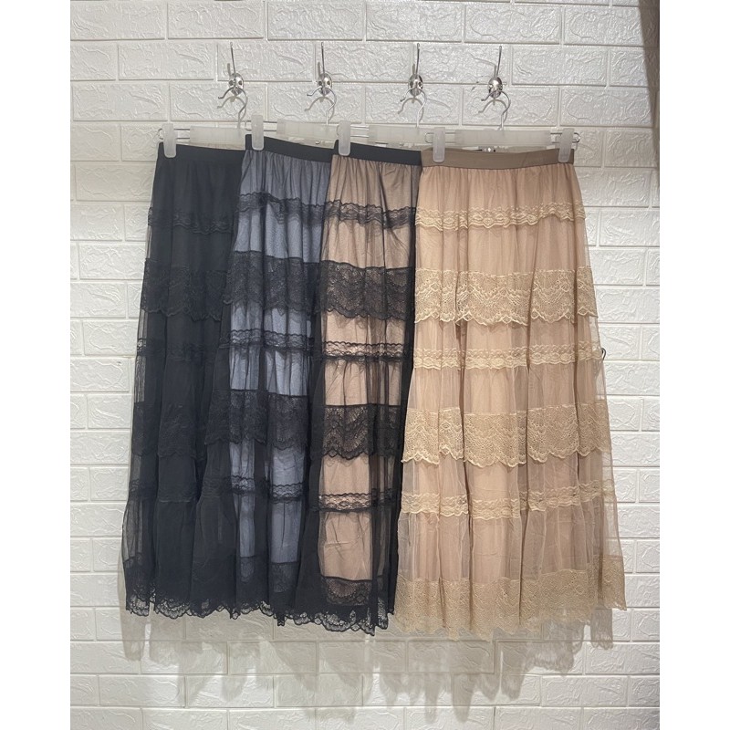 ROK TUTU IMPORT RENDA PREMIUM ALESHA