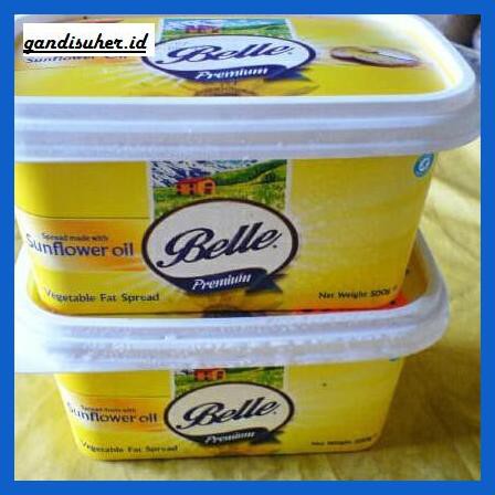 

Rettubagetnem- Belle Margarine Sunflower Oil Vegetables Fat Spread 500Gr -Asli-Slii.