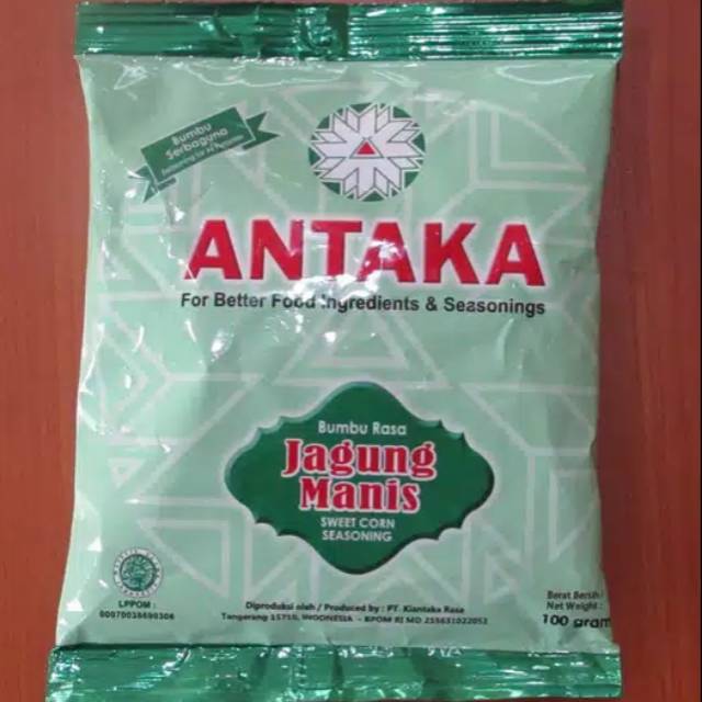 

Antaka bumbu tabur rasa jagung manis 100gr