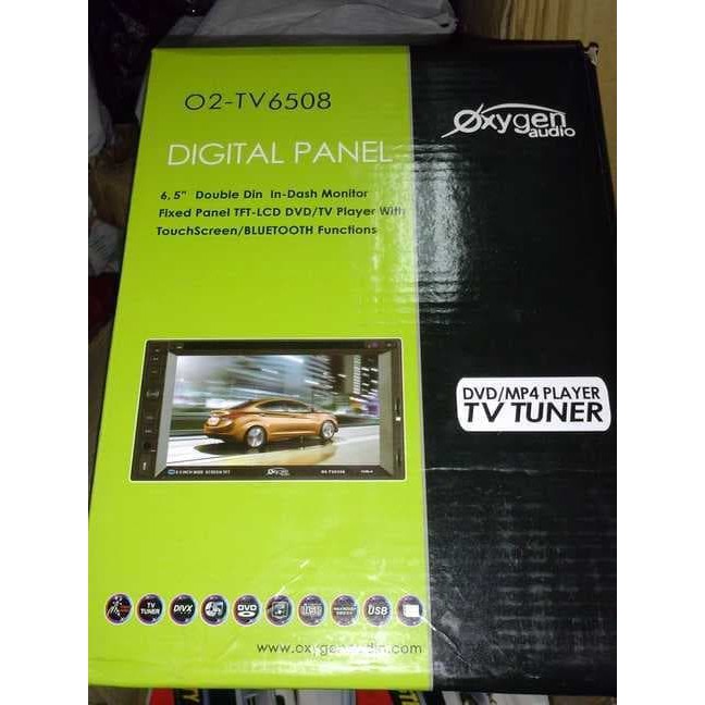 TV DVD Player 2din double din OXYGEN O2-TV6508