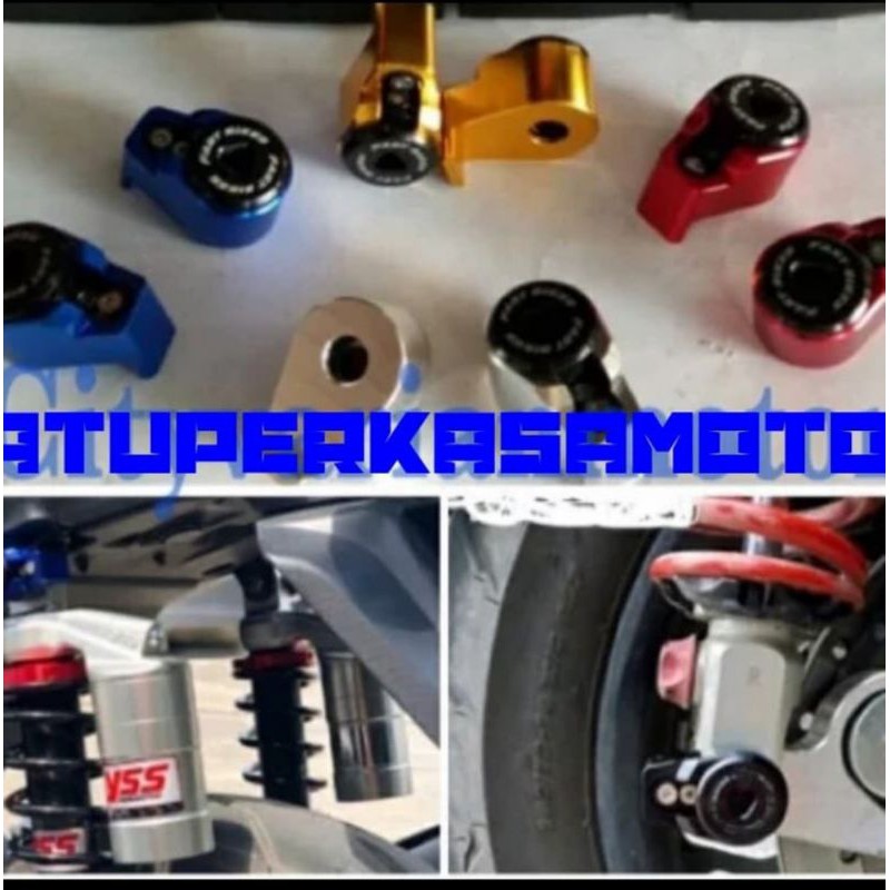 GEMBOK SHOCK BELAKANG AEROX 155-XMAX FAST BIKES
