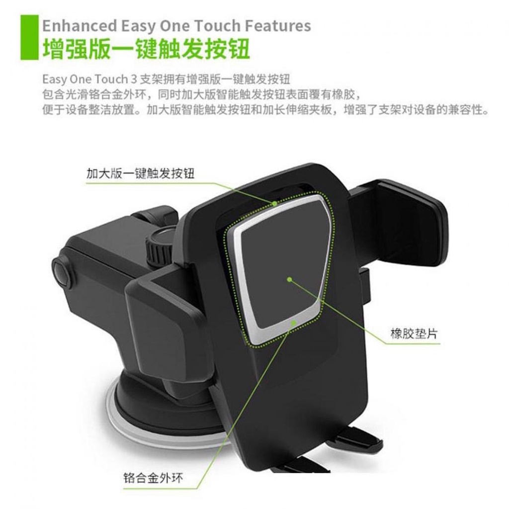 Car Holder Smartphone Transformer holder handphone di mobil rotasi 360°