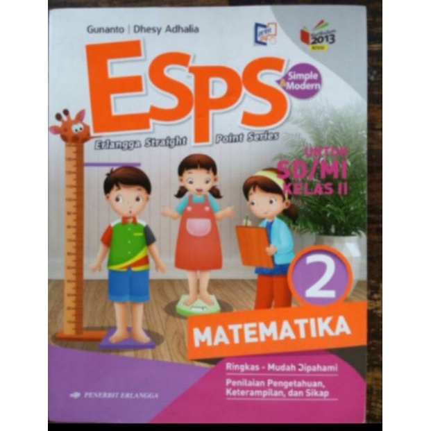 buku esps matematika kelas 2 sd