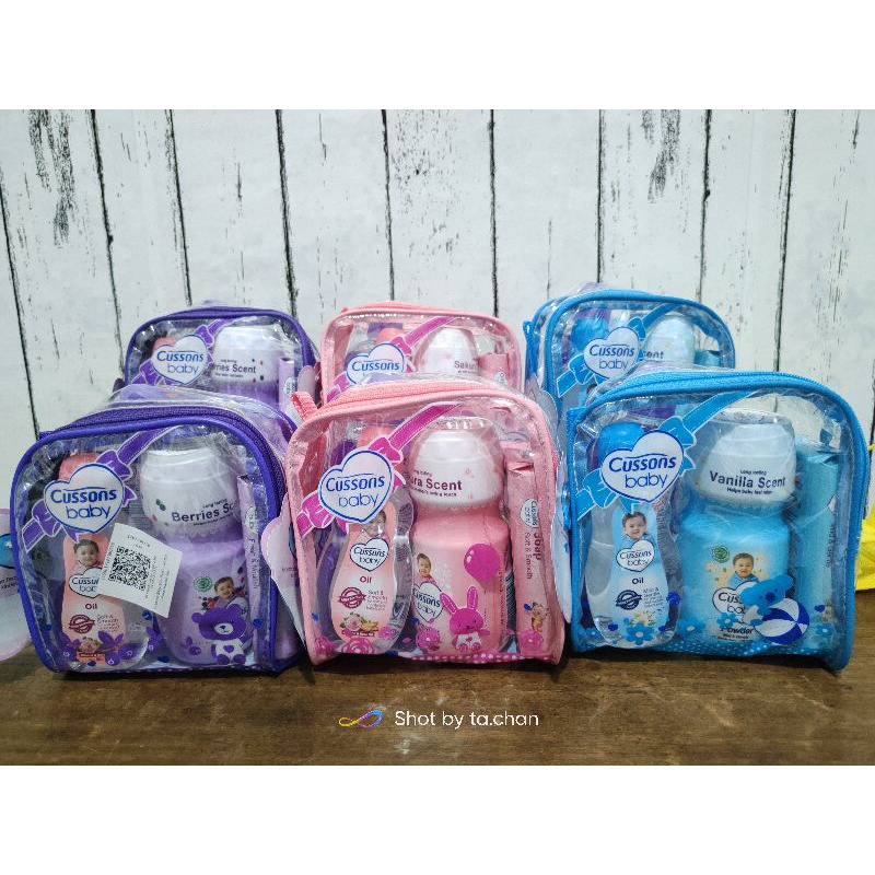 Zwitsal Mini Travel Pack hampers gift set bayi murah Tas zwitsal