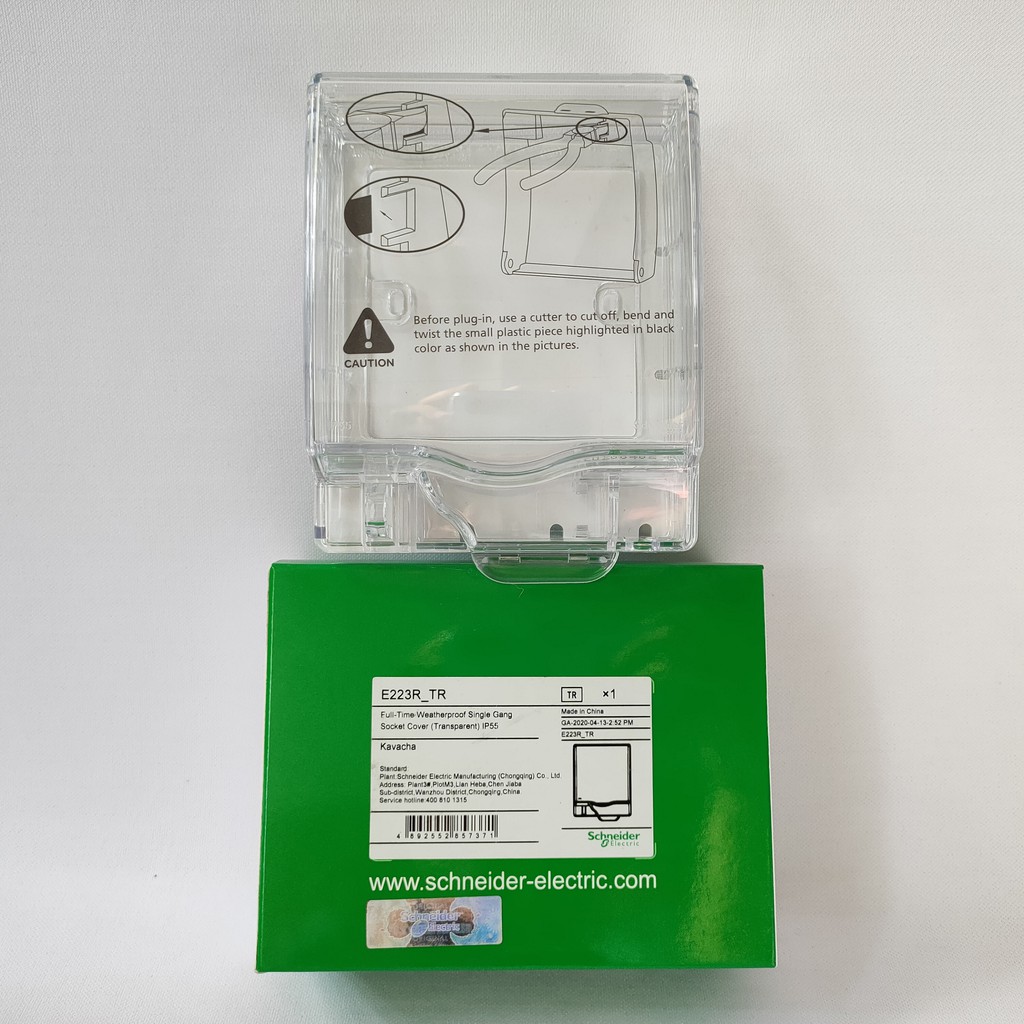 Schneider Kavacha Tutup Cover Stop Kontak - E223RTR