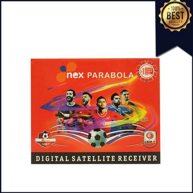 PROMO Nex Parabola HD Merah Receiver Parabola Hybrid