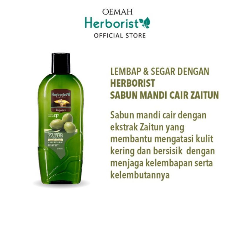 `ღ´ PHINKL `ღ´ Herborist Body Wash sabun badan OLIVE zaitun