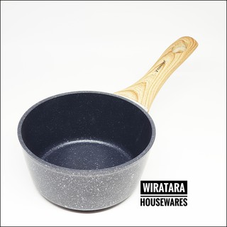 YOSHIKAWA 14CM PANCI KERAMIK  ANTI LENGKET WAJAN  MARBLE  