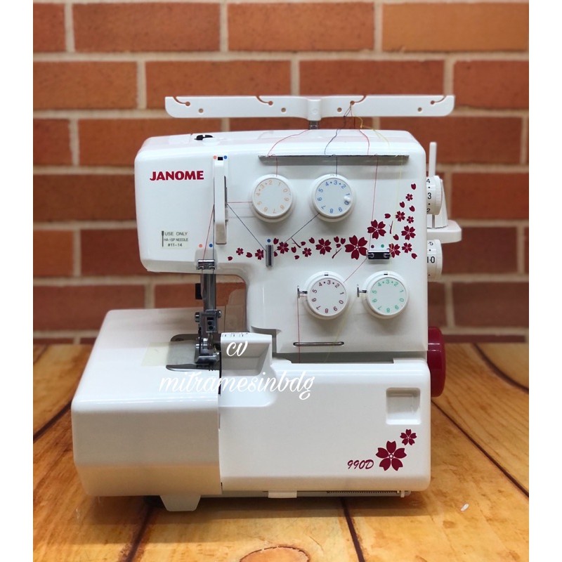 Mesin obras neci JANOME 990D portable