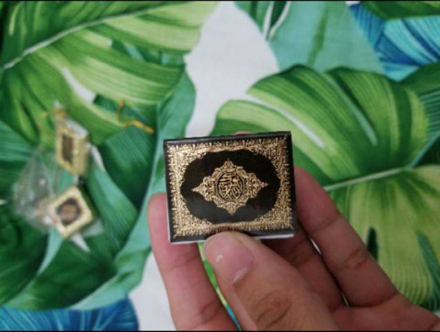 GANTUNGAN KUNCI AL-QURAN MINI BISA DI BACA