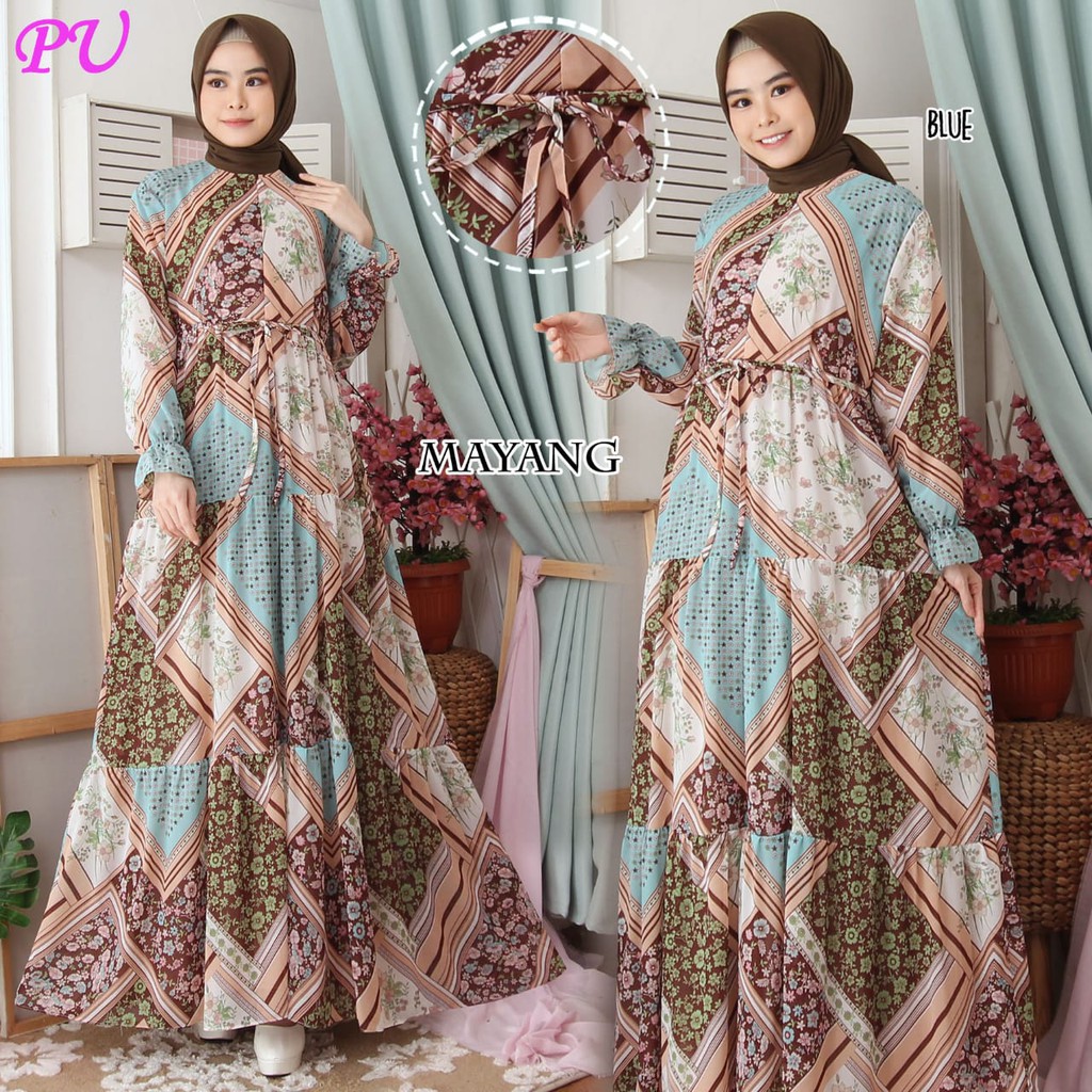 HOPYLOVY - Gamis Homedress Bangkok Mayang