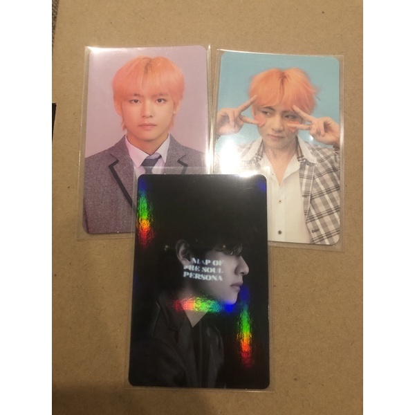 [BUNDLE] Taehyung Holo MCB Osis Answer L Answer F Tae Photocard PC