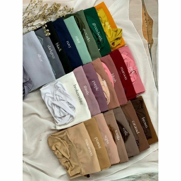 PASHMINA INNER PREMIUM 175X75CM CERUTY BABY DOLL
